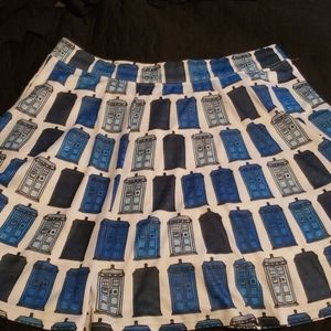 Doctor Who TARDIS skirt